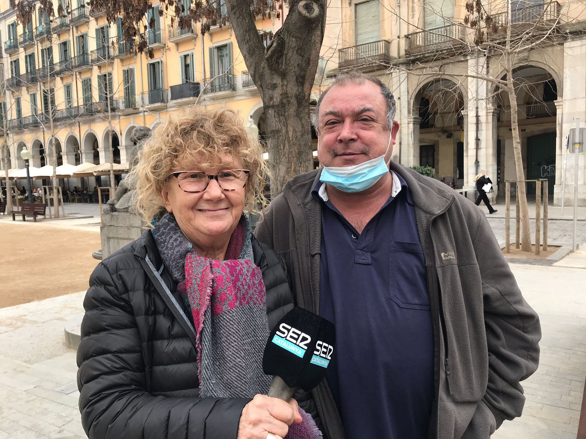 Teresa i Rafa, de l&#039;Associació Traçant Camins