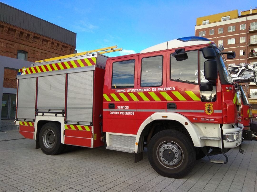 Los Bomberos logran controlar la fuga de gas en el centro de Palencia