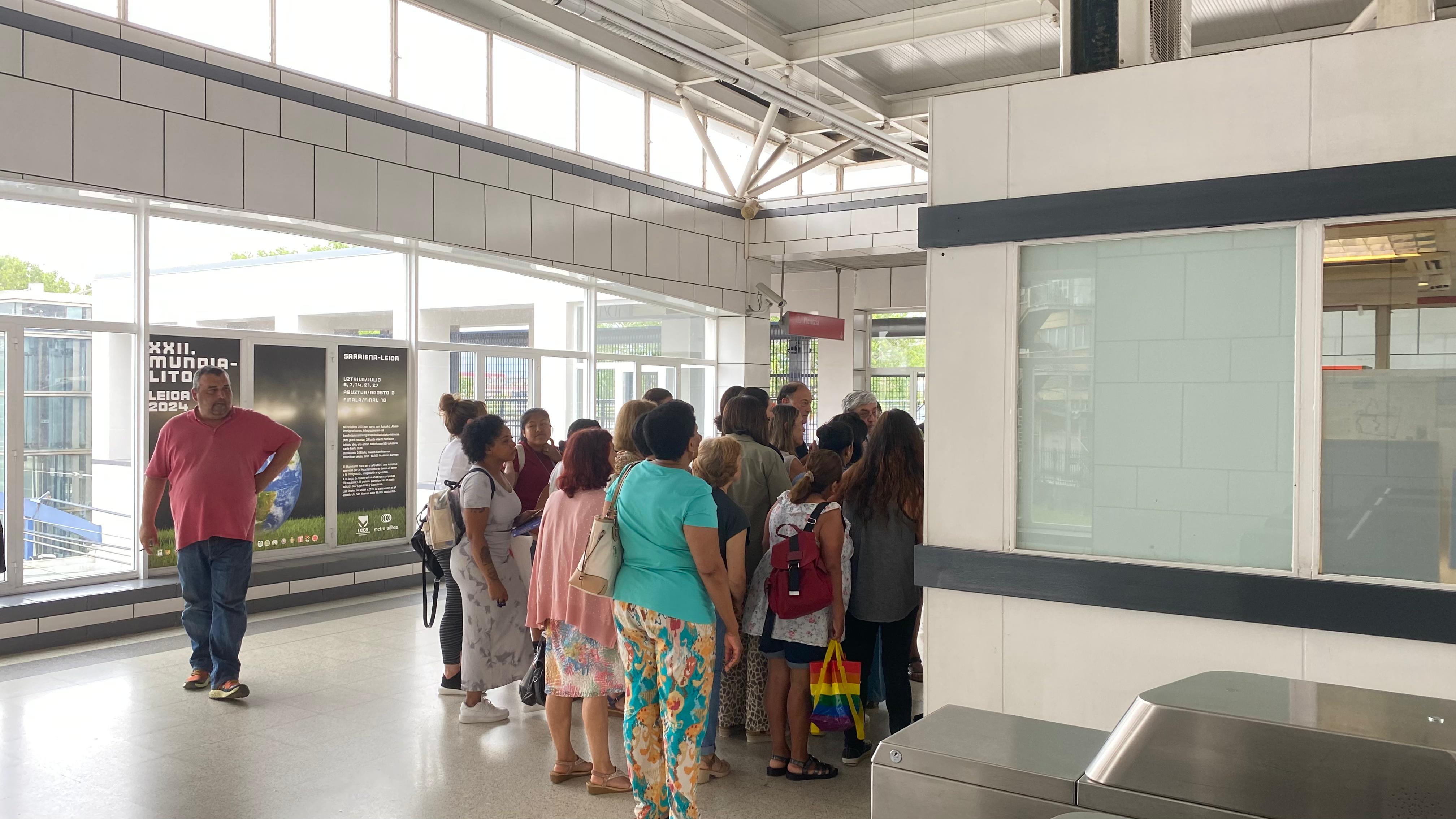 Metro Bilbao, estación de Leioa