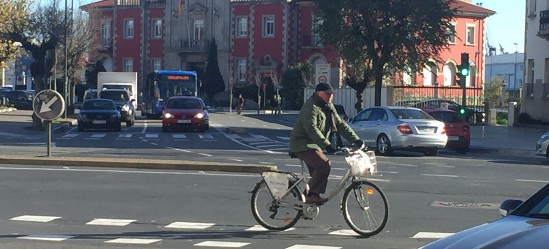 Carril bici en A Coruña