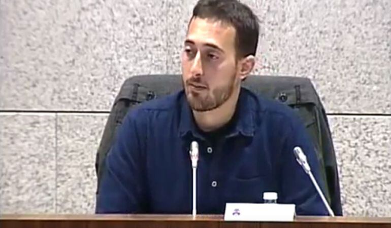 Adrián Sánchez era el número 3 en la lista electoral de Leganemos en las pasadas municipales