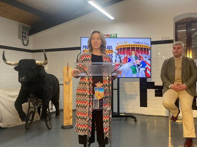 Ana Guarinos presenta el nuevo recorrido de los encierros