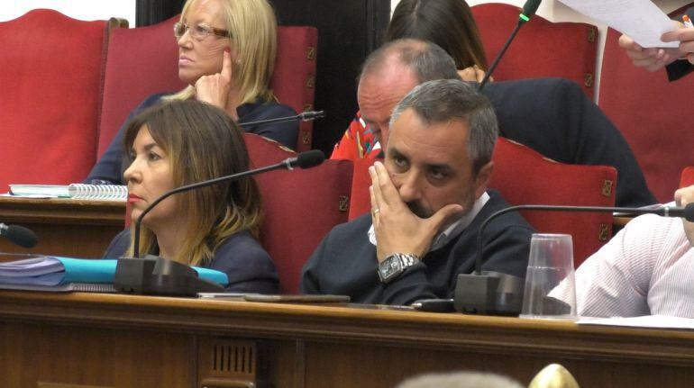 Mercedes Alonso con Vicente Granero 