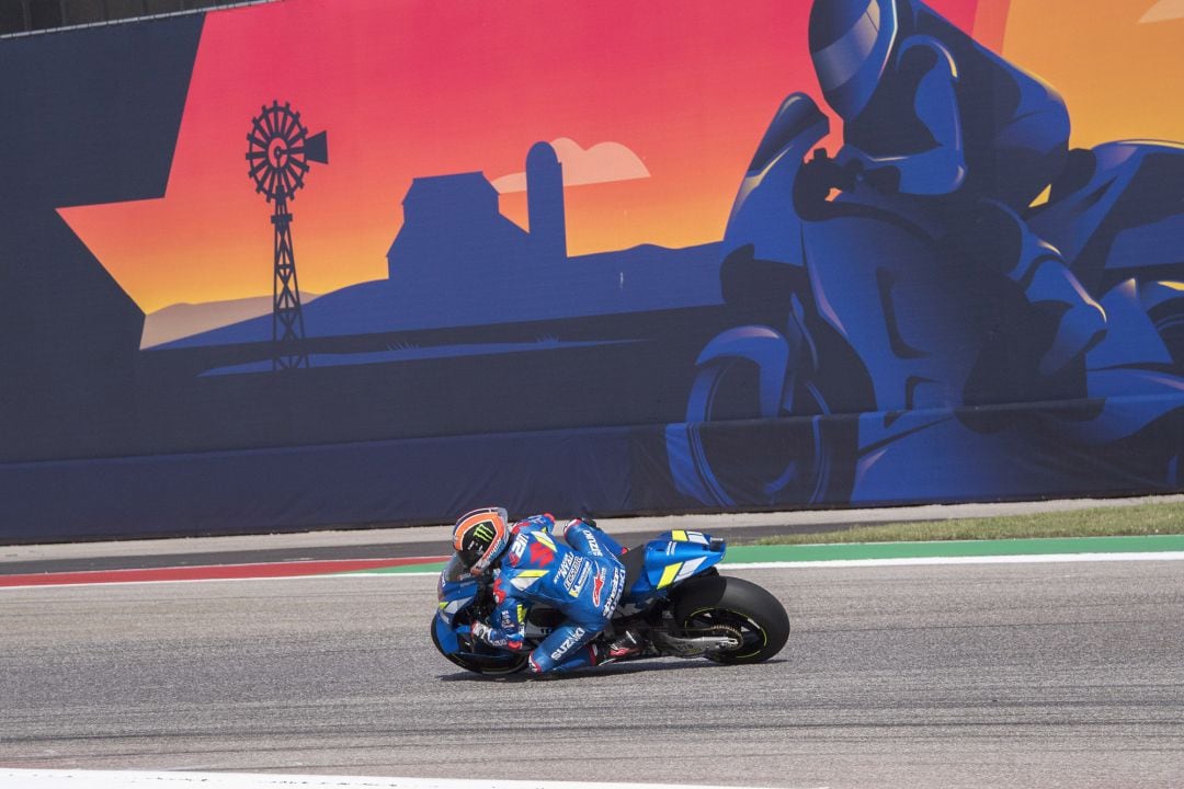 Álex Rins, en Austin