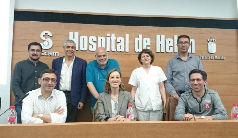 Imagen de los sanitarios que han participado en esta jornada