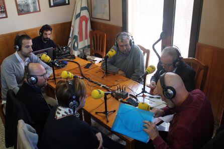 Grabación del programa A Vivir Aragón, en Camporrélls