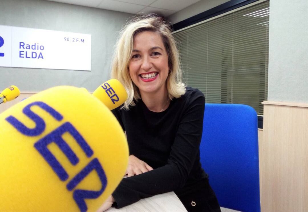 La diseñadora Sabina Teruel en Radio Elda SER