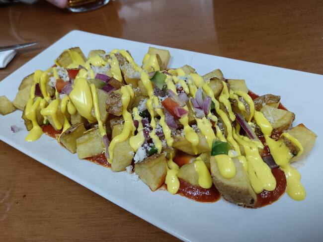 Patatas bravas de La Ermita de Jorge