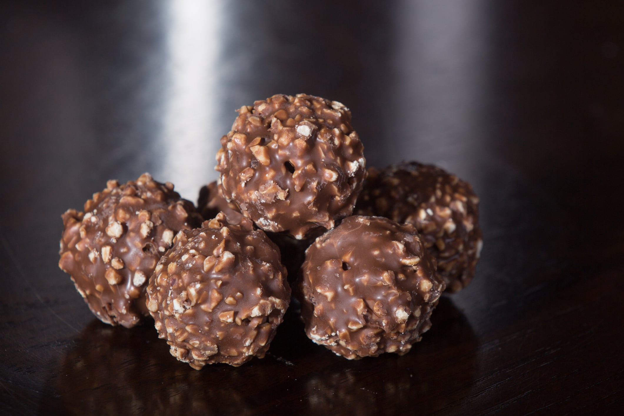 Bombones de Ferrero Rocher.