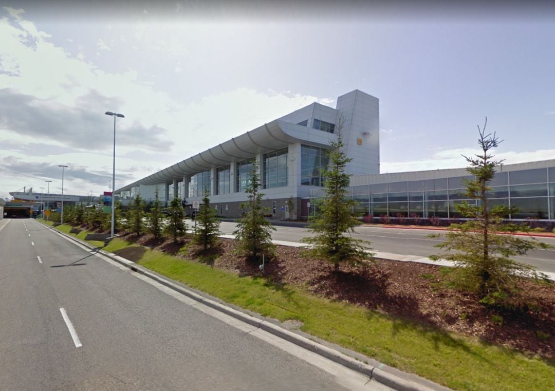 Imagen del aeropuerto de Anchorage