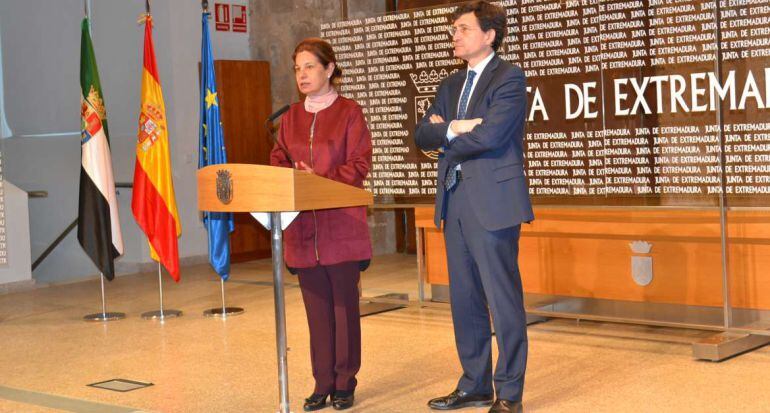 La consejera de Hacienda y Administración Pública de la Junta de Extremadura, Pilar Blanco-Morales