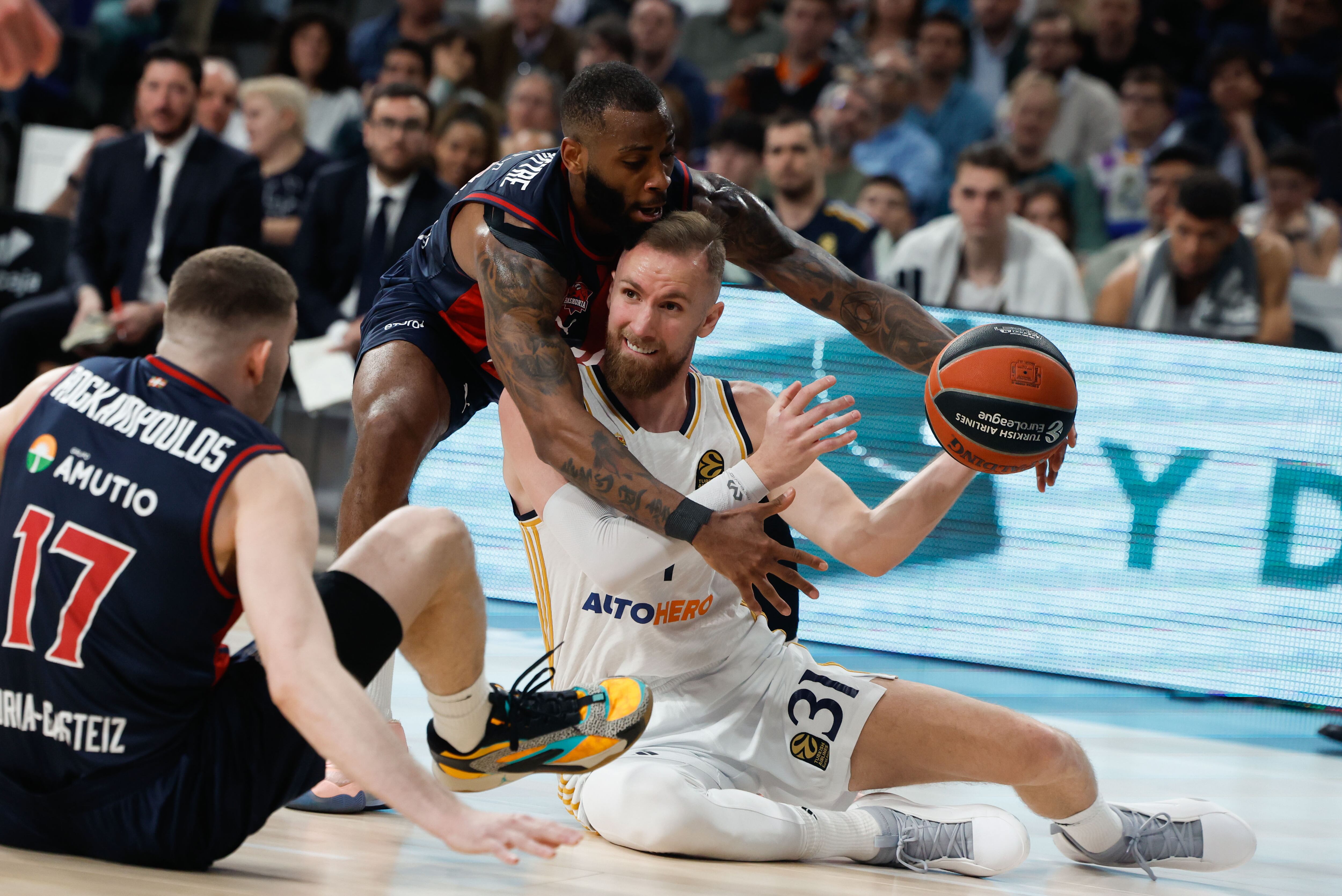 Victoria del Baskonia en Madrid.