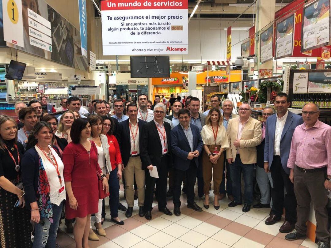 Apertura de Degusta Jaén en Alcampo Linares.