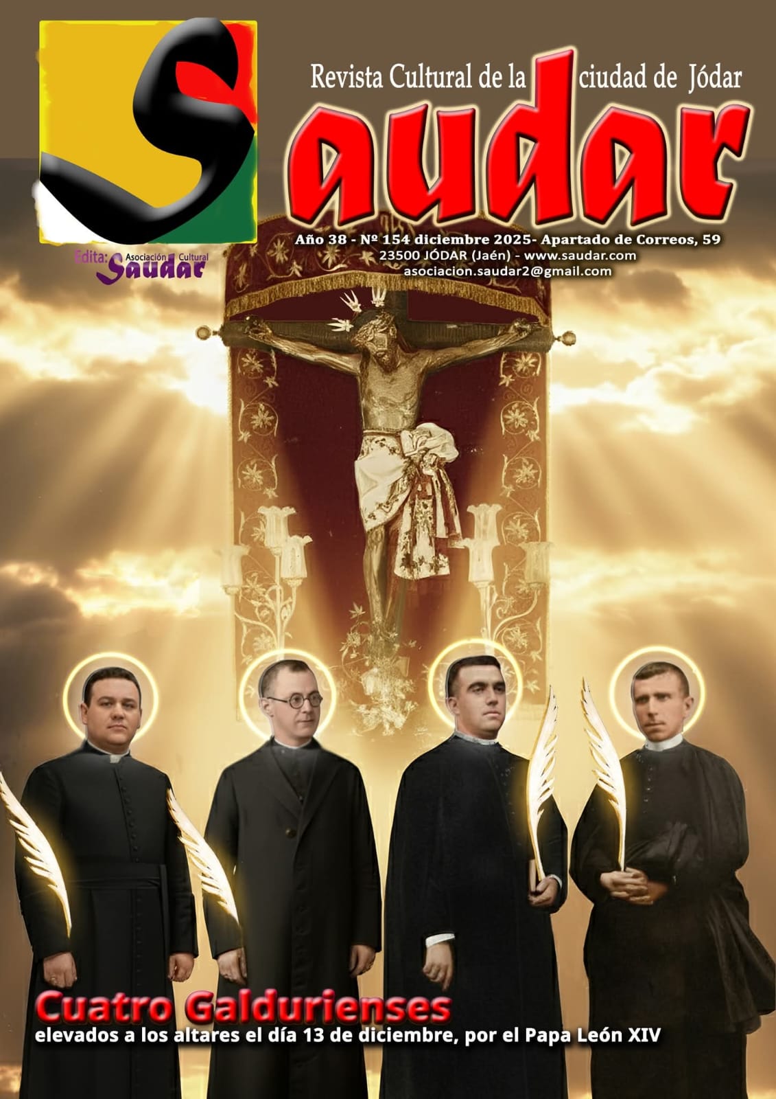 Portada del n º 154 de la Revista Cultural Saudar