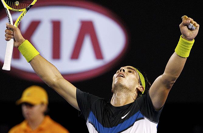 Finalmente, y tras un cuarto set pletórico, Rafa Nadal se proclama campeón del Open de Australia