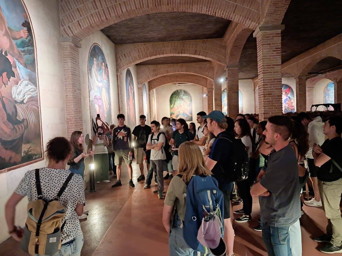 Estudiantes de la Universidad Autónoma de Barcelona visitan Villena para analizar su propuesta turística