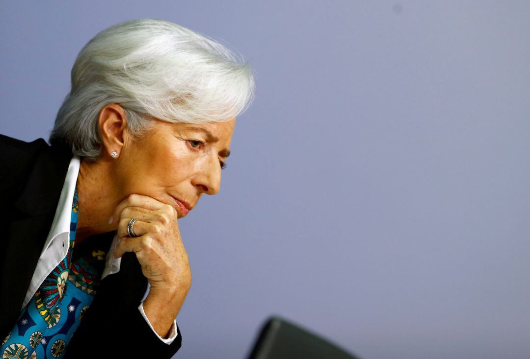 Christine Lagarde, presidenta del BCE.