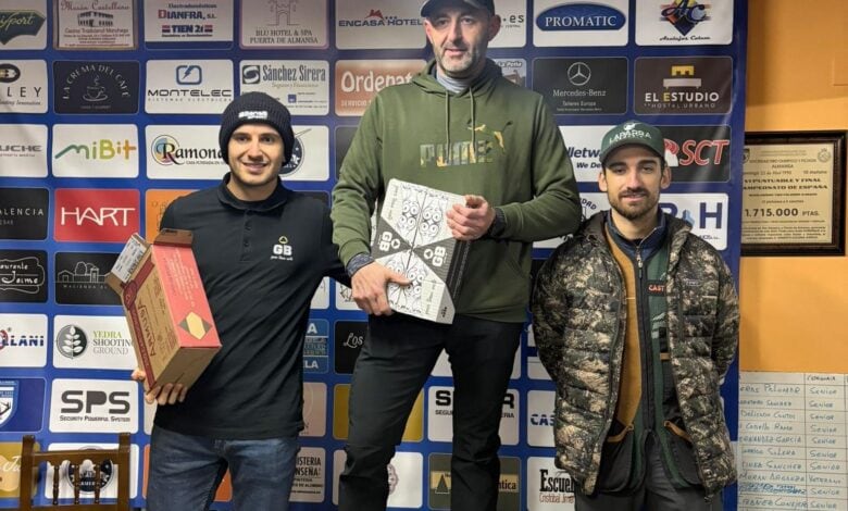 Ismael de la Calle sube al podio en la Copa de Navidad de Compak en Almansa