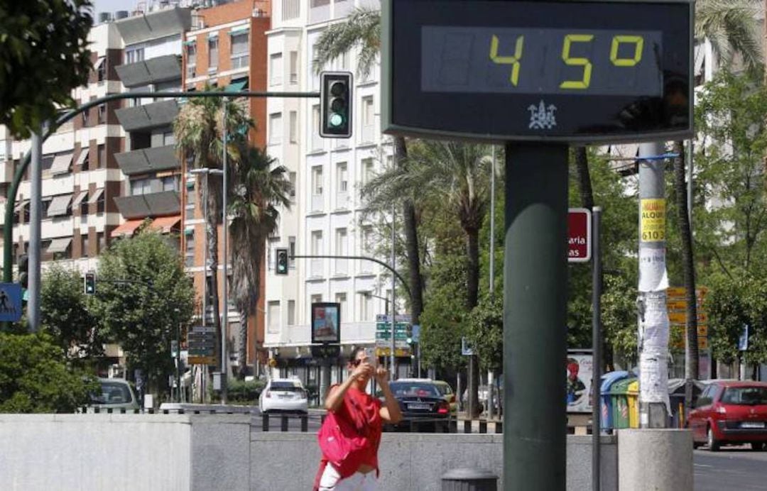 Termómetro del Paseo de la Victoria. Córdoba