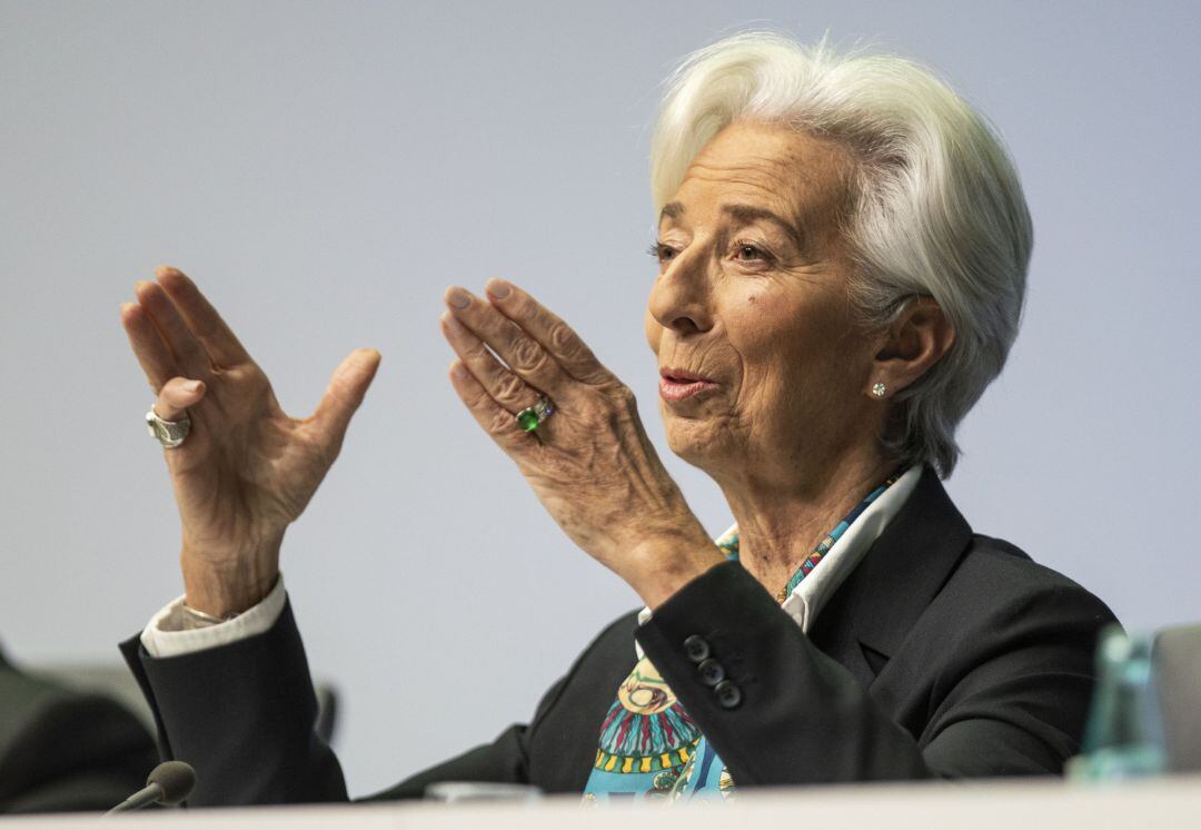 La presidenta del BCE, Christine Lagarde.