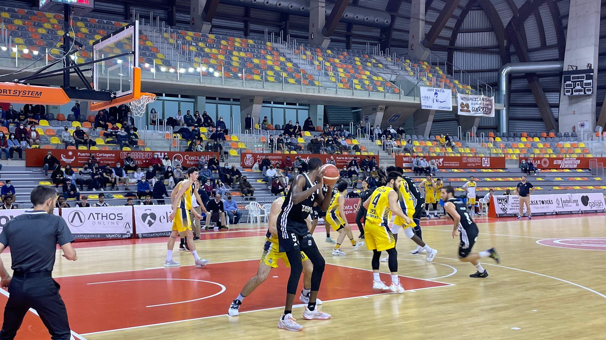 Instantánea del partido del pasado sábado ante Real Canoe