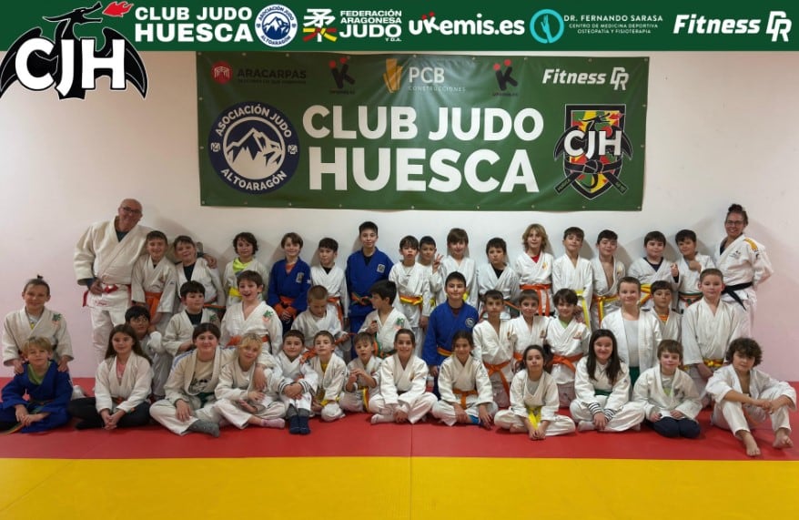 Concentración de judo en Huesca