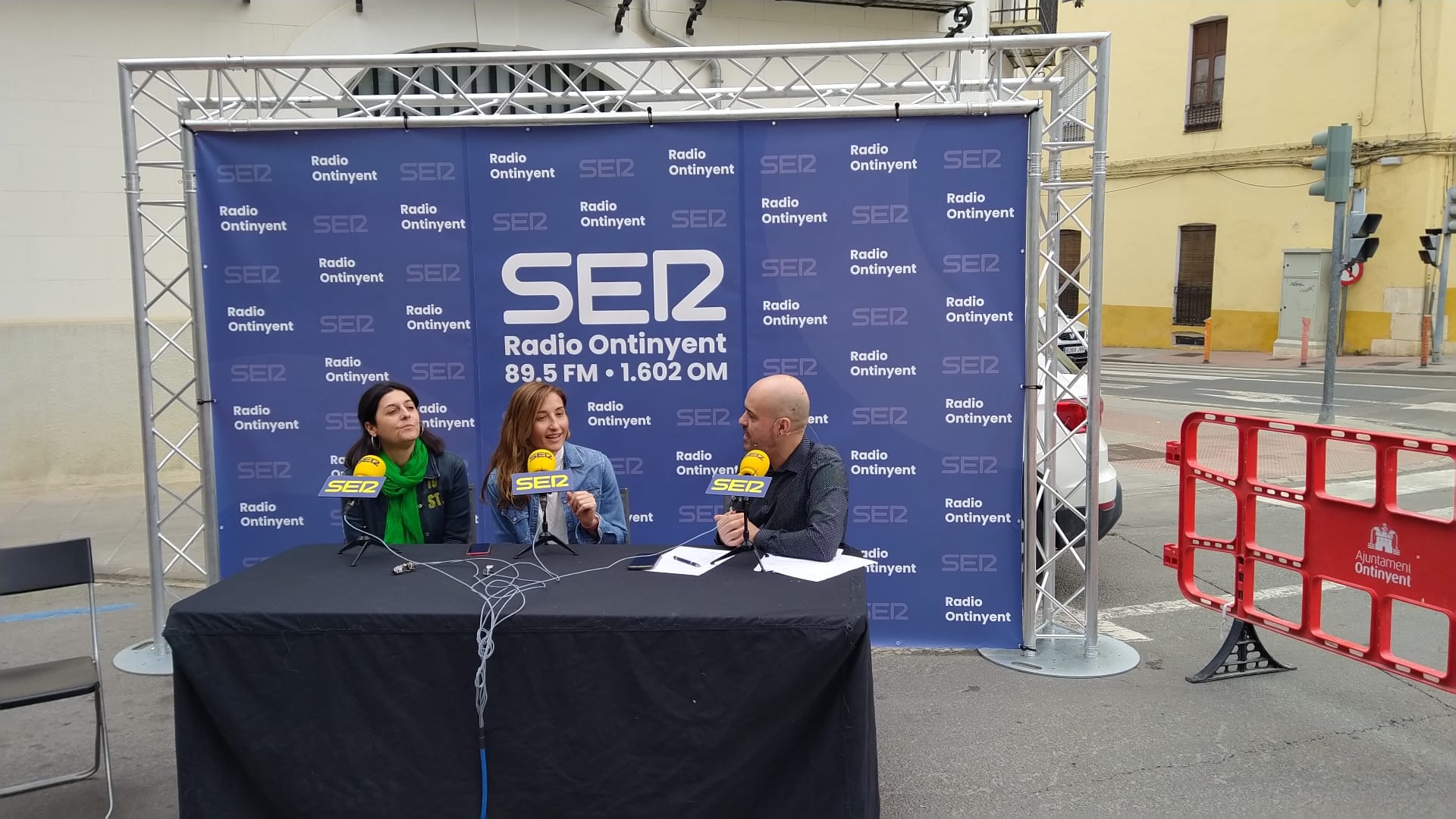 Maria Minsut i Loles Terol durant la entrevista