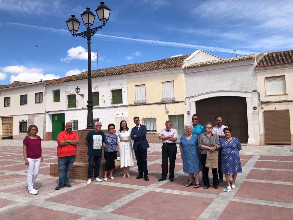 Inauguración de las Plazas de la Bolsa, la Justa y el Ángel