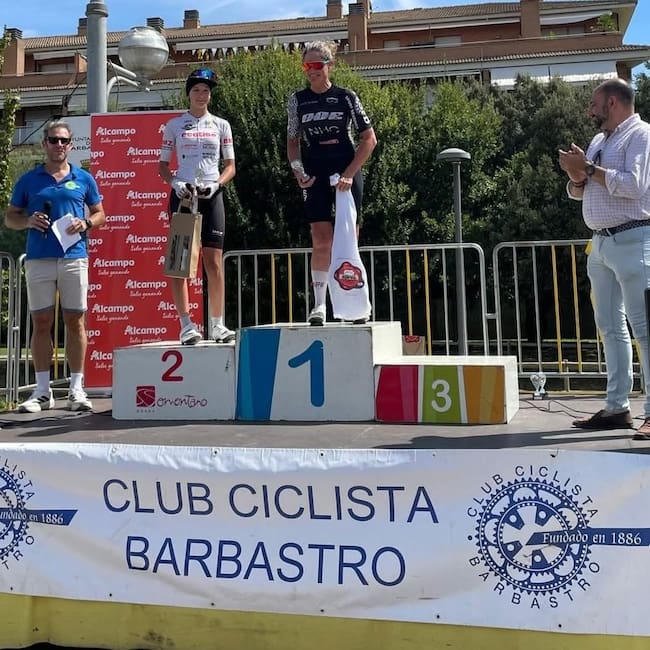 Podio Femenino. Foto: Ayuntamiento de Barbastro