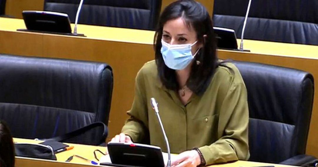 Isabel Franco, diputada de Unidas Podemos por Sevilla en el Congreso de los Diputados