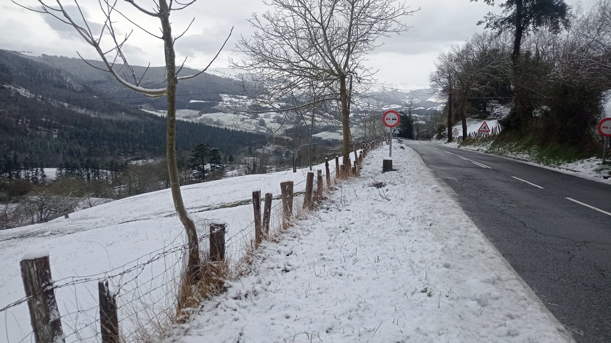 NIeve en Bizkaia