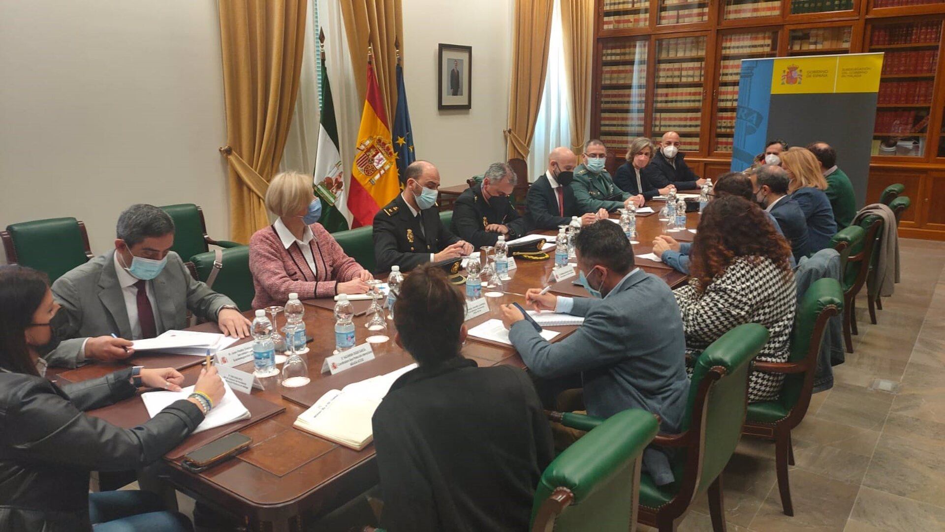 Reunión de la comisión provincial de coordinación del Plan Integral de Acogida a desplazados de Ucrania.