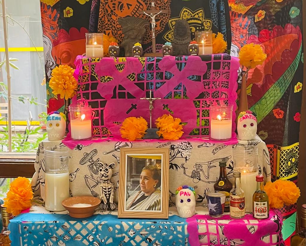 Detalle del altar de muertos de &#039;Masa Madre&#039;