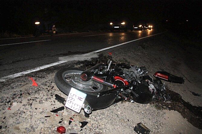 Imatge d'arxiu d'un accident mortal de moto a Tortosa