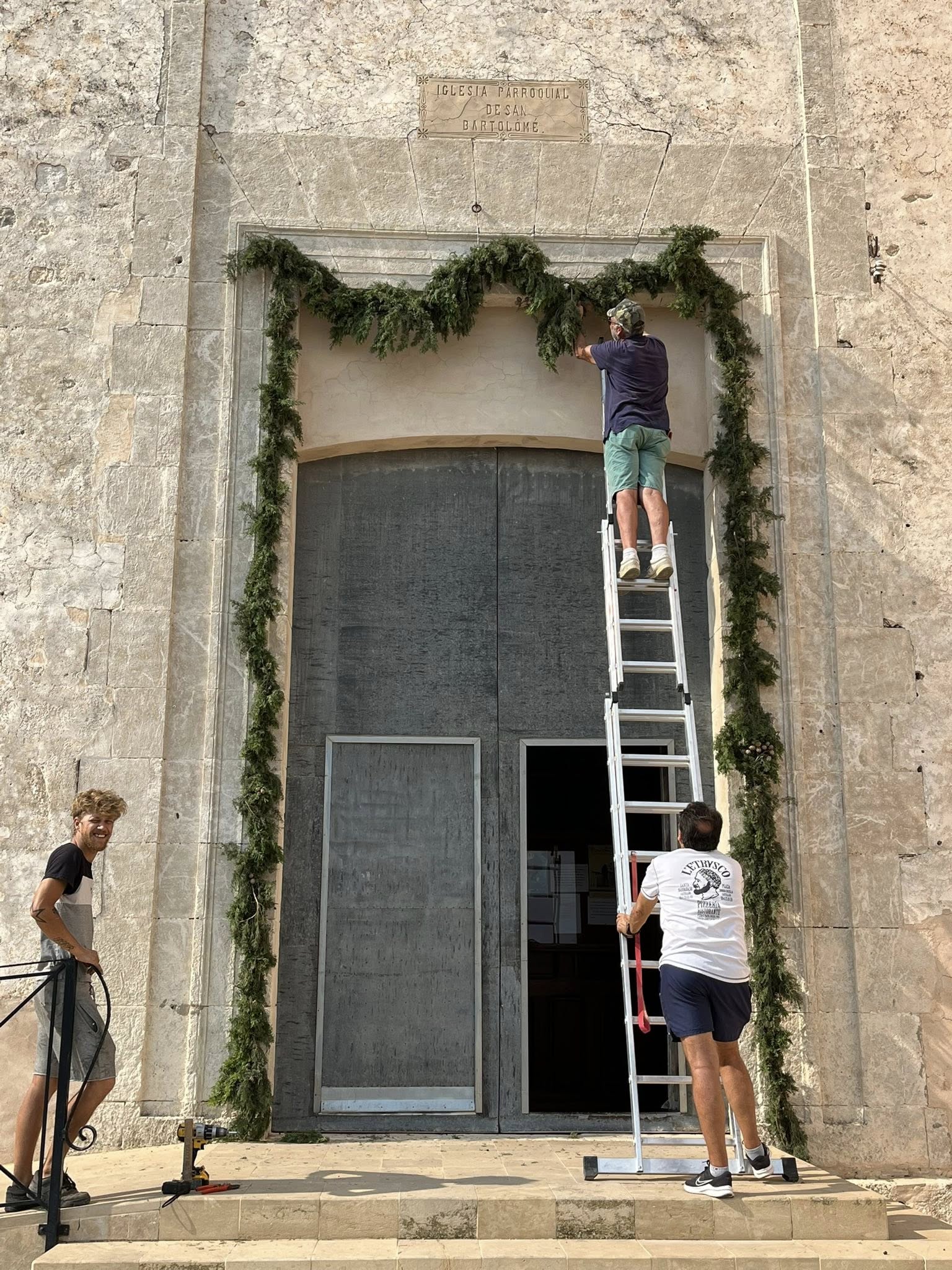 Decoración de la iglesia