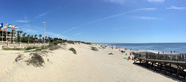 Imagen de la playa de Islantilla, en Huelva. 