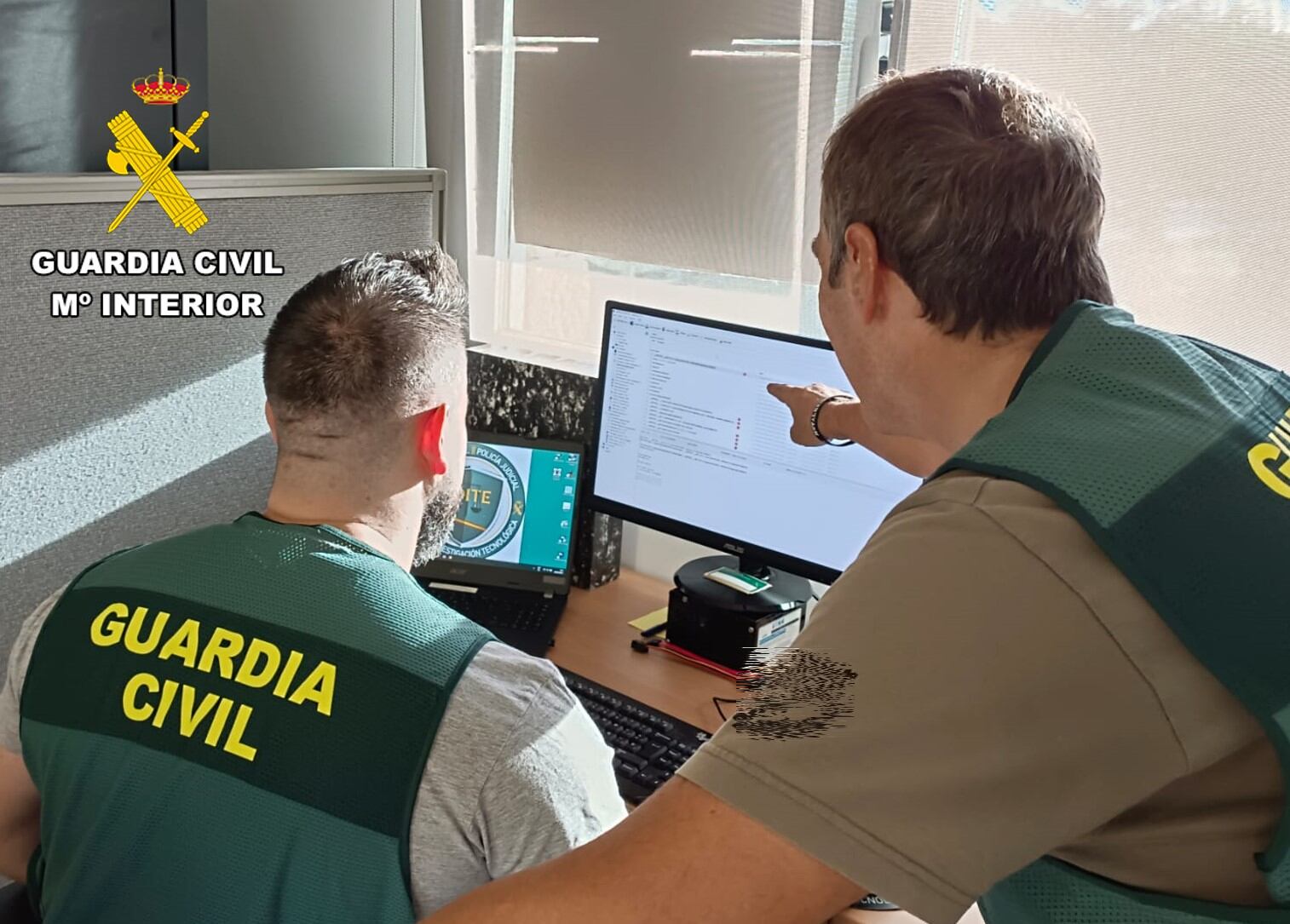 La Guardia Civil detiene a 13 personas en una macrooperación contra el cibercrimen