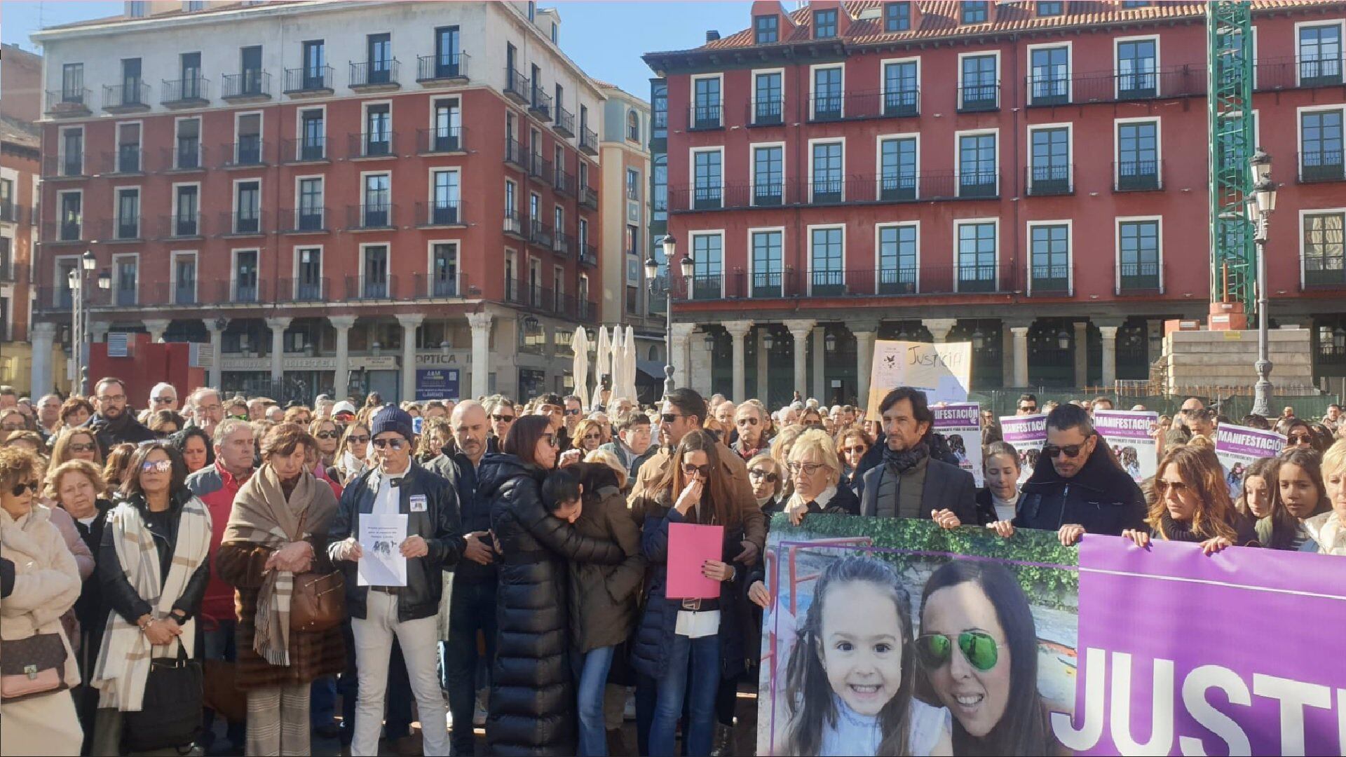 Concentración por el asesinato, imagen de archivo