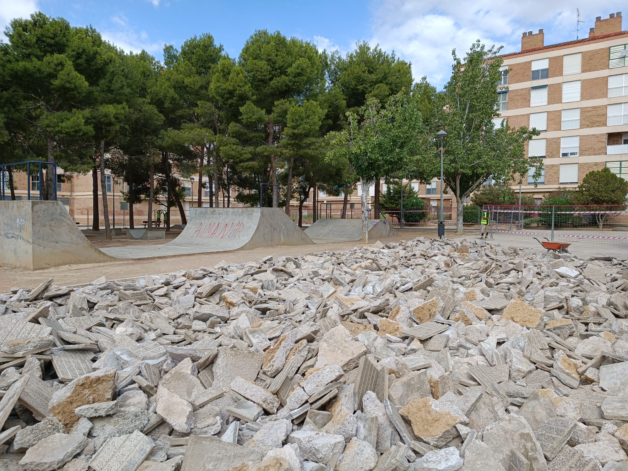 Tercera y cuarta fase del parque San Martín de Huesca