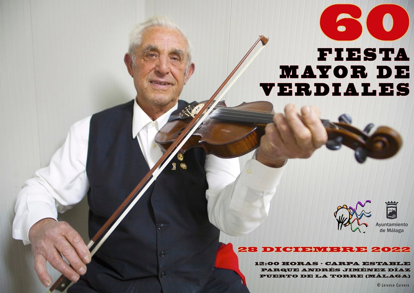 Cartel 60ª Fiesta Mayor de Verdiales Málaga