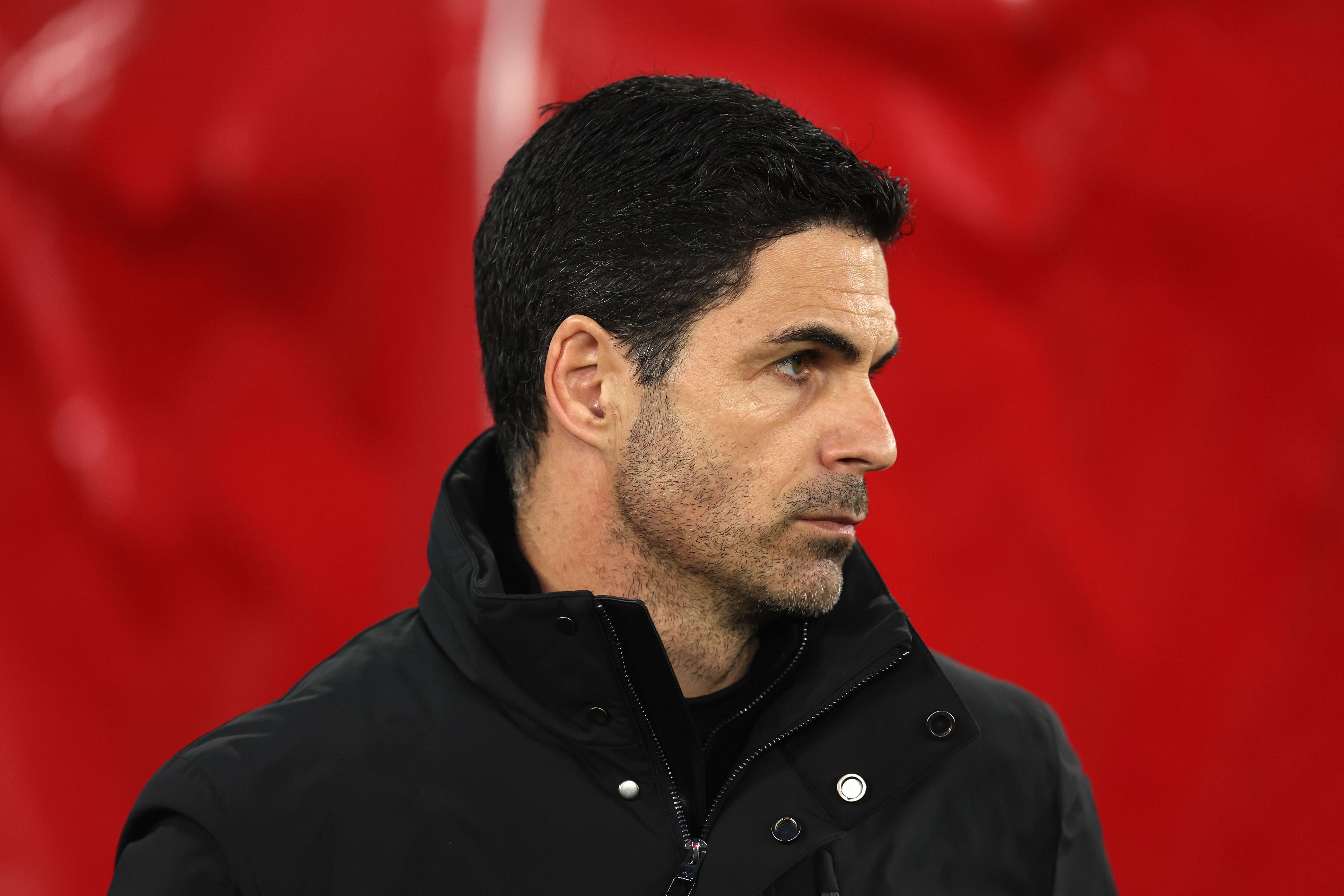 El técnico del Arsenal, Mikel Arteta. (Charlotte Wilson/Offside/Offside via Getty Images)