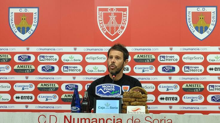 Resumen RP Aitor Calle (entrenador Numancia Soria) - "Creceremos desde la solidez defensiva, pero hay que seguir generando ocasiones y mejorar la efectividad"