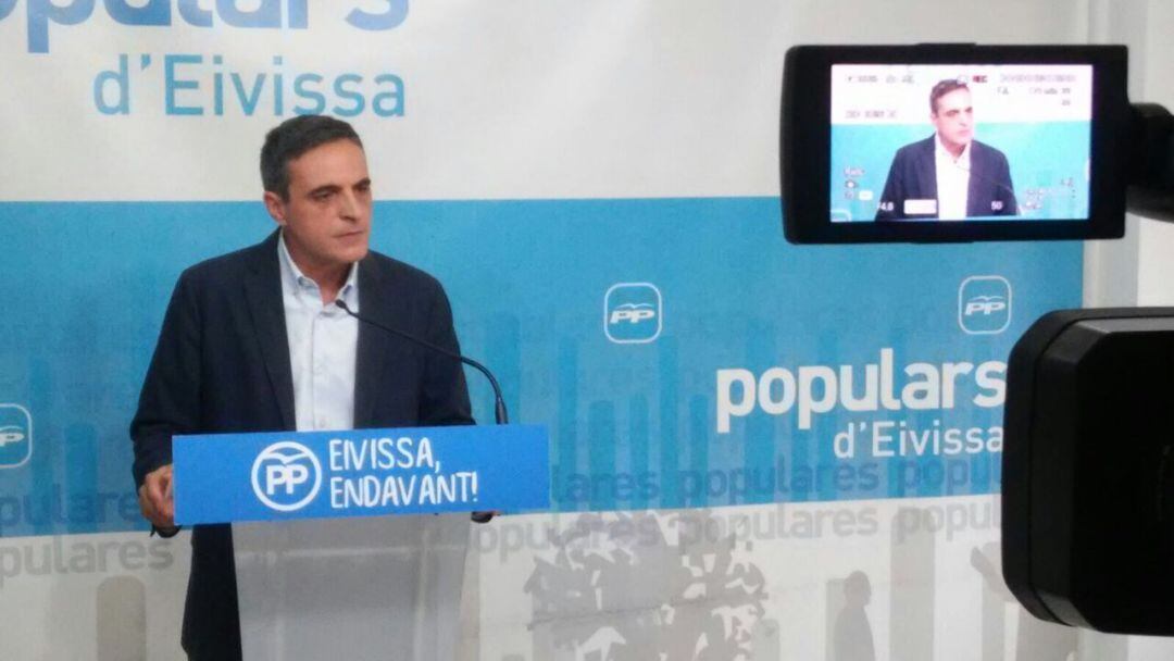 José Vicente Marí, candidato del PP a la Alcaldia de Ibiza