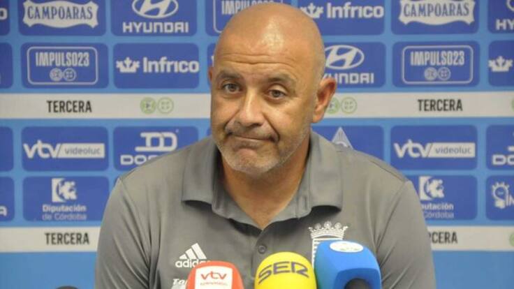 Declaraciones de Paco Peña al término del partido en Lucena