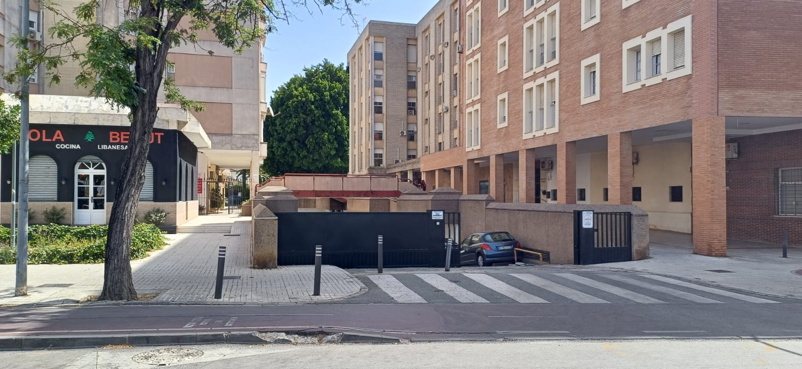 Pasarela en Divina Pastora