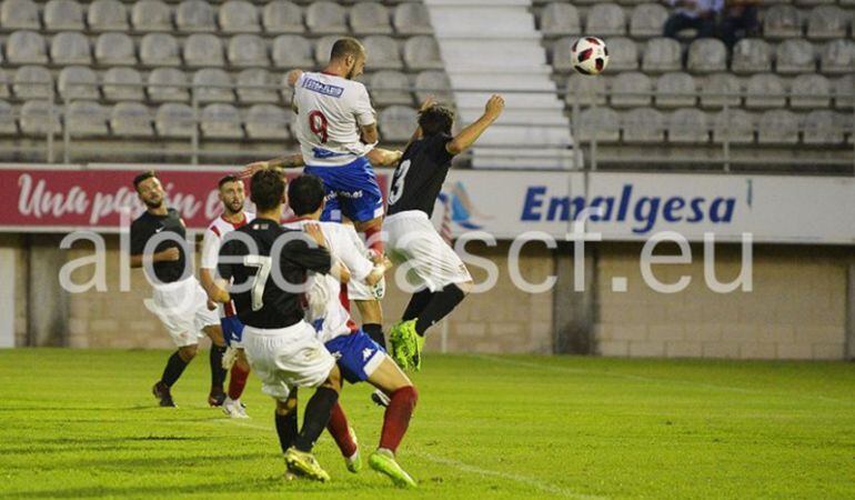 Un momento de un partido.