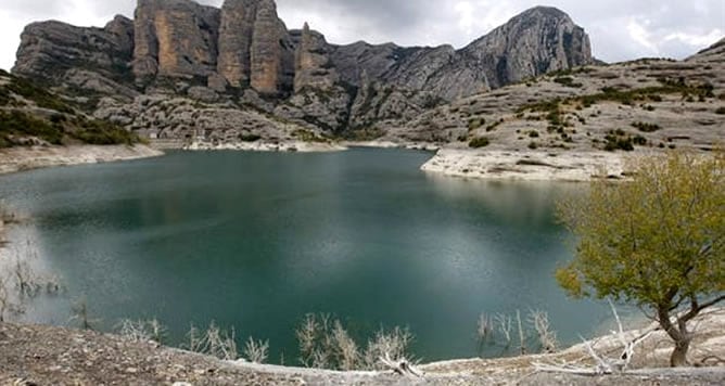 Pantano de Vadiello, en la provincia de Huesca