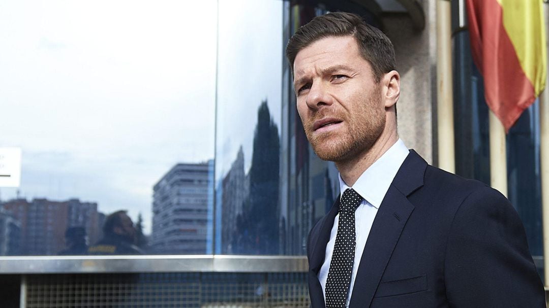 Xabi Alonso durante el juicio en la Audiencia de Madrid