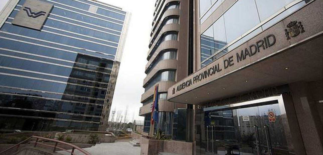 Fachada de la Audiencia Provincial de Madrid