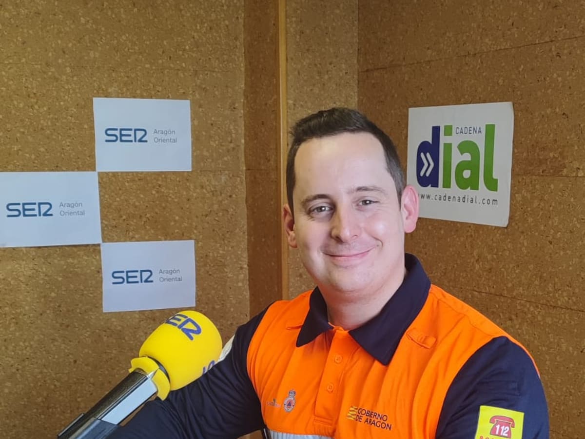 Ignacio Minguez, responsable de Protección Civil Cinca Medio